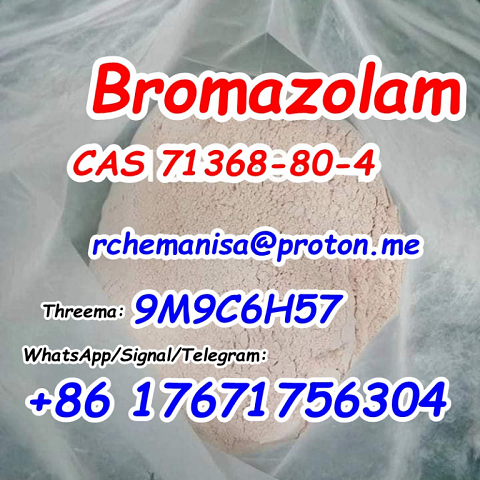 +8617671756304 Bromazolam CAS 71368-80-4 Alprazolam/Etizolam