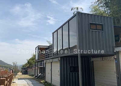 Shipping corrugated container shop