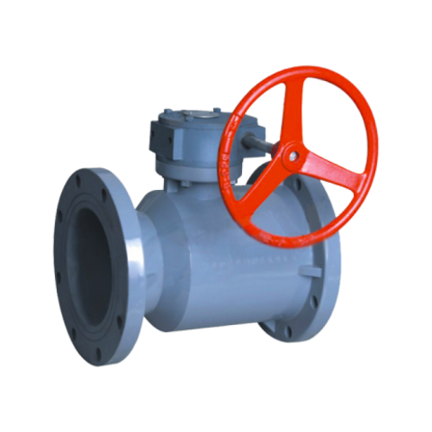 CPVC Worm-Gear Ball Valve