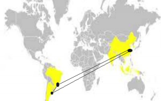 China, Brazil and Argentina (Sylodium, import export business)