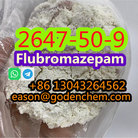 CAS 2647-50-9 Flubromazepam powder