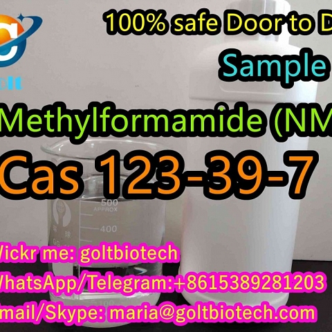 100% pass customs N-Methylformamide nmf Cas 123-39-7 for sale China supplier Wickr me:goltbiotech