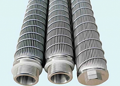 Pleated Sintered Mesh Filter