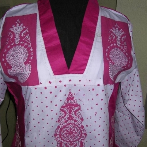 Block Printed Ladies Dresses