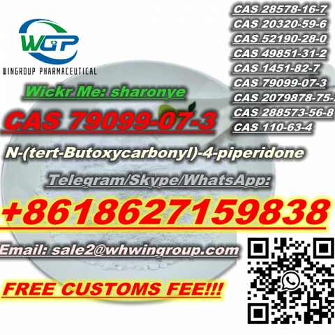 +8618627159838 N-(tert-Butoxycarbonyl)-4-piperidone CAS 79099-07-3 to USA/Canada/Mexico