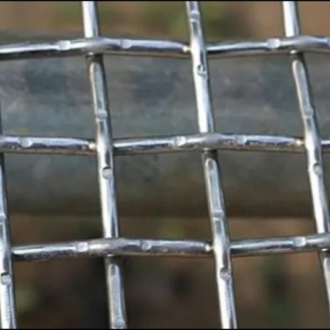 Stainless Steel Wire Mesh Screen, Crimped