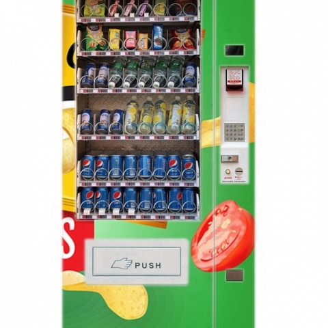 Touch screen vending machines