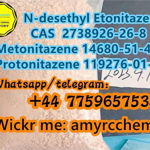 Fentyl N-desethyl Etonitazene Cas 2738926-26-8 Protonitazene Metonitazene for sale best prices