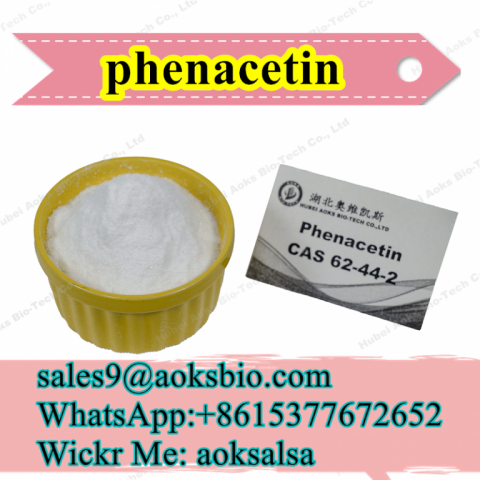 Phenacetin powder cas 62-44-2,phenacetin supplier,phenacetin best price sales9@aoksbio.com