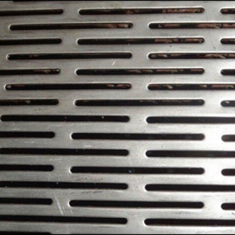 Slotted Hole Perforated Sheet