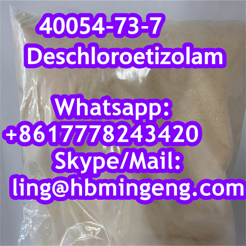 CAS 40054-73-7 Deschloroetizolam/Etizolam High Purity With Discount