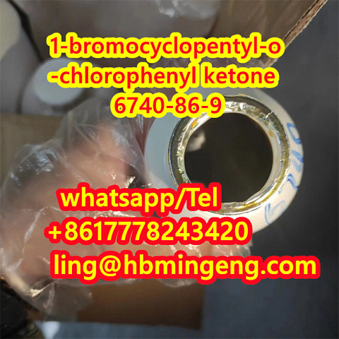 CAS 6740-86-9 High Quality Hot Selling 1-bromocyclopentyl-o-chlorophenyl ketone