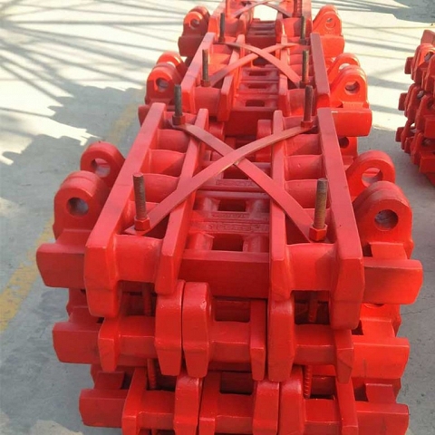 Export Forging 42CrMo Gear Track of Scraper Conveyor