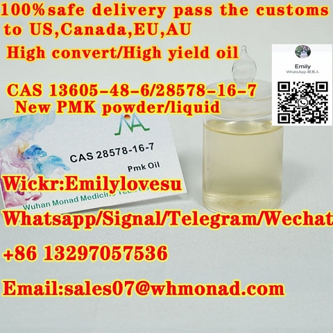 PMK powder cas 13605-48-6 CAS 28578-16-7,China seliable Factory supply