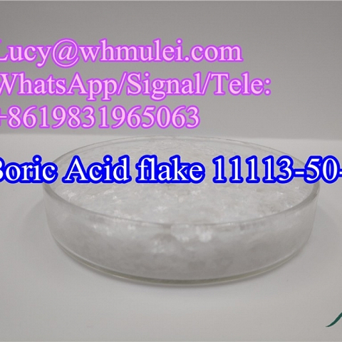 Boric Acid Flakes 11113-50-1 for Skin Whitening Boric Acid safe delivery to UK Australia