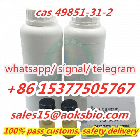 AOKS Factory Supply CAS 49851-31-2 / 2-BROMO-1-PHENYL-PENTAN-1-ONE with bulk stock