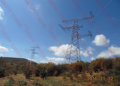 Transmission Lattice large-span tower