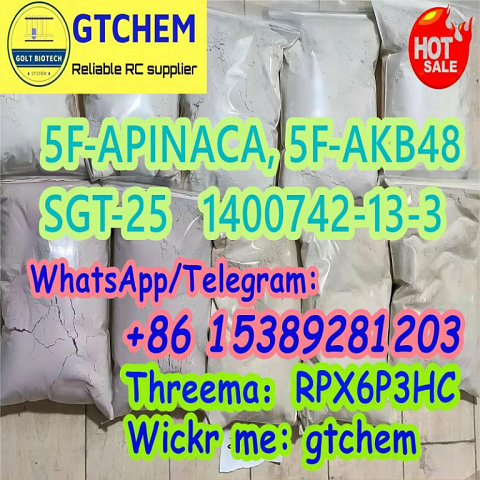 Noids 5F-CUMYL-PINACA,SGT-25 CAS:1400742-16-6 High quality High purity Wickr me: gtchem