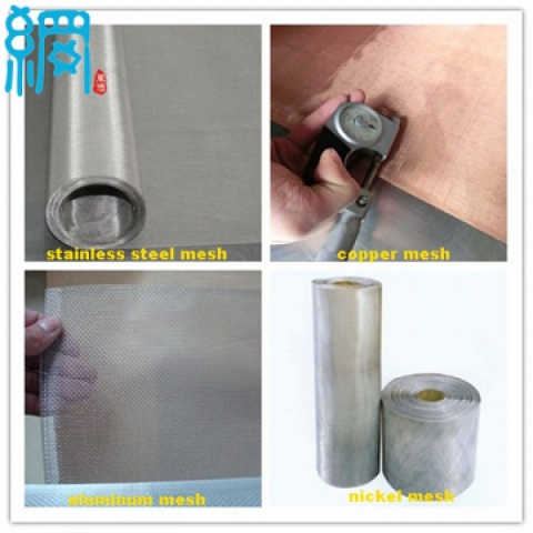 EMI/RFI/EMR SHIELDING STAINLESS STEEL WIRE MESH FABRIC