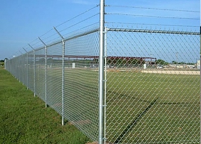 Galvanized Chain Link Fence Panels And Rolls