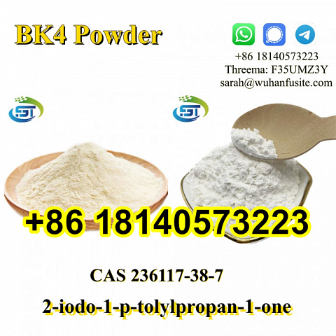 Hot Selling BK4 Powder CAS 236117-38-7 2-iodo-1-p-tolylpropan-1-one with 100% Safe and Fast Delivery