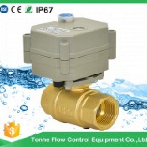 IP67 cwx-15q motorized ball valve electric operated valve