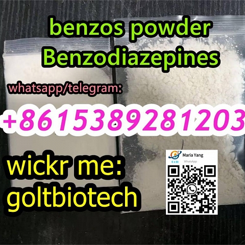 Benzodiazepines strong bromazolam powder China supplier Wickr:goltbiotech 