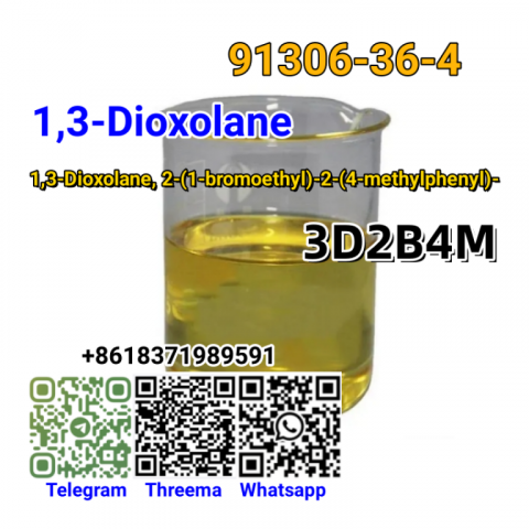 CAS 91306-36-4 Chemical Raw Material 2-(1-bromoethyl)-2-(p-tolyl)-1,3-dioxolane Yellow