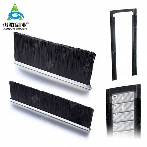 Cabinet Rubber Brush Type Cable Manager,Clip Where You Want - AOQUN