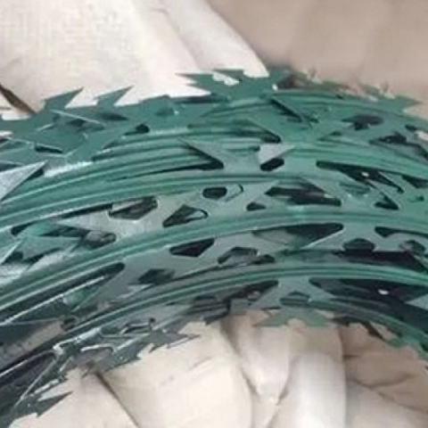 PVC Coated Concertina Wire