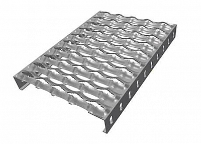 Diamond-Strut safety grating