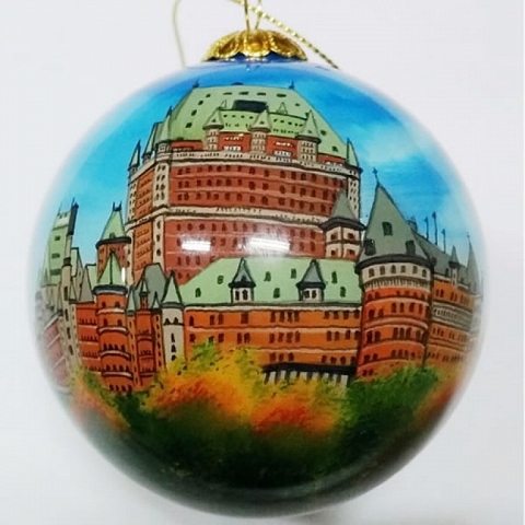 Hand Inside Painted Glass Baubles