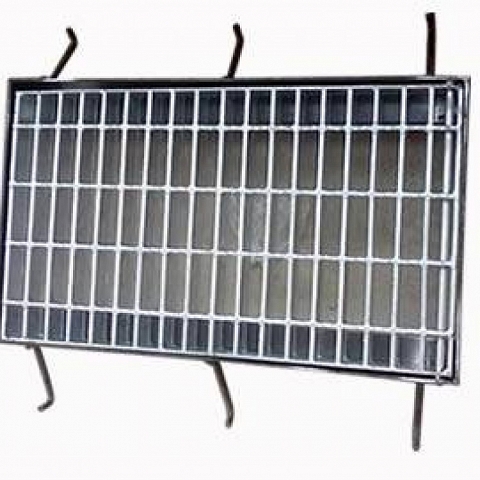 Stair Tread Steel Grating for Industrial Application