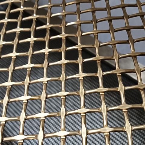 Crimped Metal Decorative Mesh