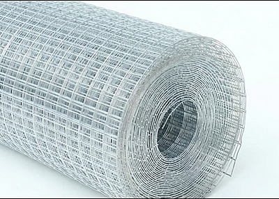 Welded Steel Wire Mesh, Galvanized, Plastic Coated