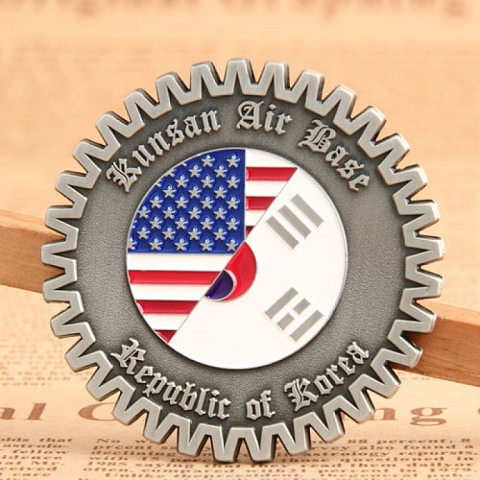 Custom Challenge Coins | Kunsan Air Force Challenge Coins