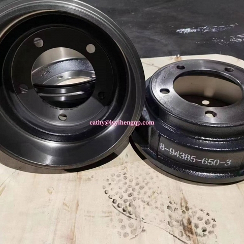  Brake drums 3600A/3600AX  Axle America   8-94385-650-3 Isuzu TOYOTA (cathy@lyyihengqp.com)