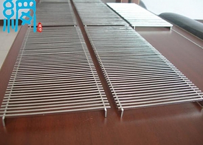 Wedge wire flat panel screens