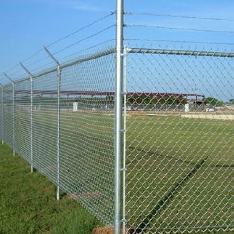 Galvanized Chain Link Fence Panels And Rolls