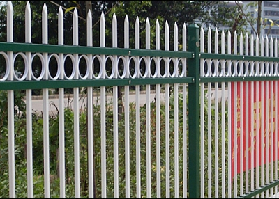 Single Pointed Palisade Fence