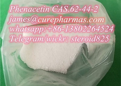 Factory supply shiny Phenacetin powder Acetophenetidin CAS.62-44-2 Fenacetin