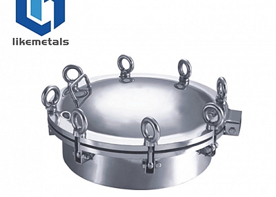 Sanitary Manways, Stainless Steel Flange Manways Cover of Tank