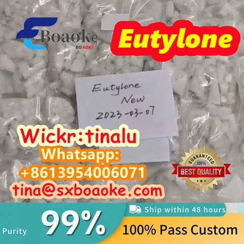 Safe shipping Eutylone EU Crystal in Stock 3CMC BK-EBDB mdma