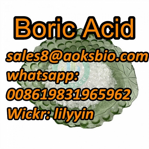 CAS:11113-50-1,Boric acid, sales8@aoksbio.com, WhatsApp: 008619831965962