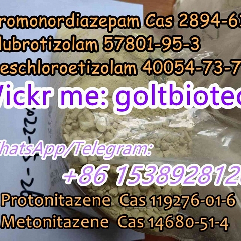 Benzodiazepines buy bromazolam for sale China supplier wickr: goltbiotech