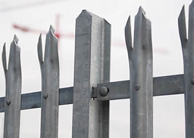 Galvanised Palisade Fencing