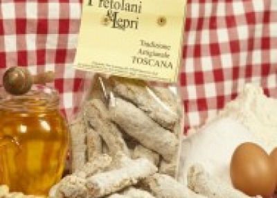 Italianas finas galletas hechas a mano - Toscana