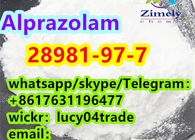 Hot Alprazolam CAS 28981-97-7 Zolam Alplax Best price