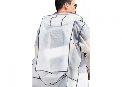 Travel One-Piece Fashion EVA Raincoat