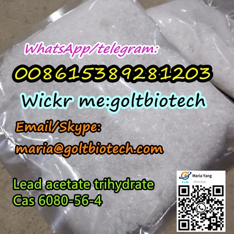 Lead acetate trihydrate Cas 6080-56-4 for sale best price WhatsApp:+8615389281203